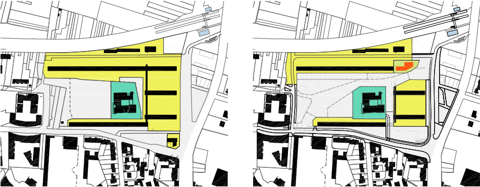 plan existant et projet court terme